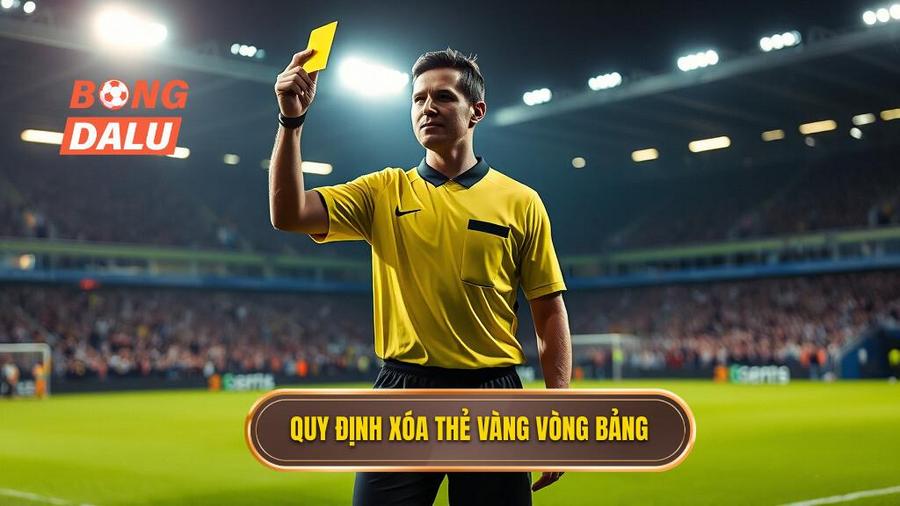 1. Quy định xóa thẻ vàng vòng bảng