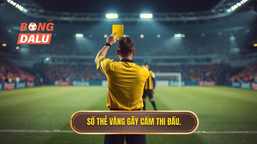 2. Số thẻ vàng gây cấm thi đấu.