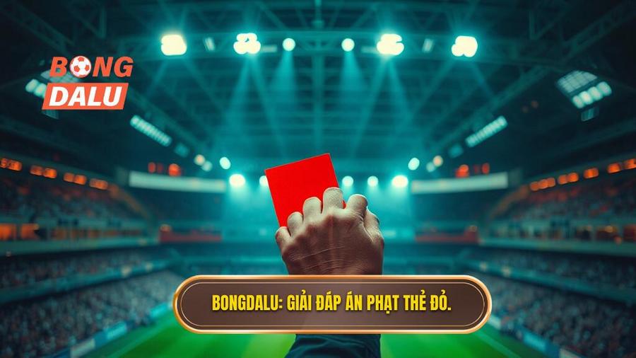 Bongdalu_ Giải đáp án phạt thẻ đỏ.