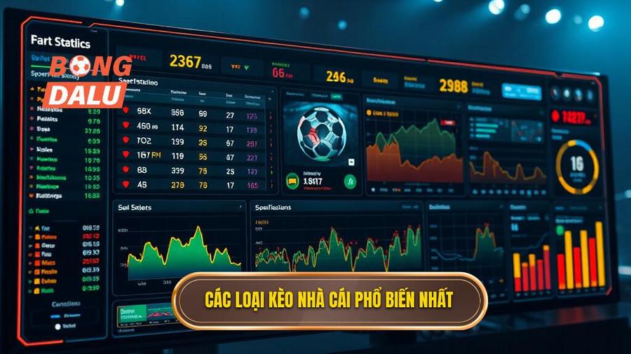 2. Các loại kèo phổ biến trên Bảng kèo nhà cái chính thức