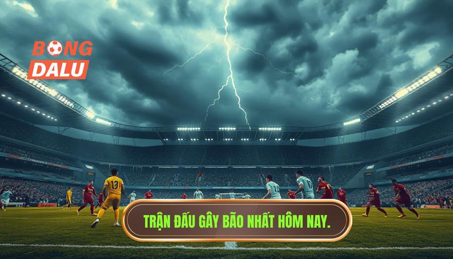 Tại sao đây được gọi là trận đấu gây bão hôm nay?