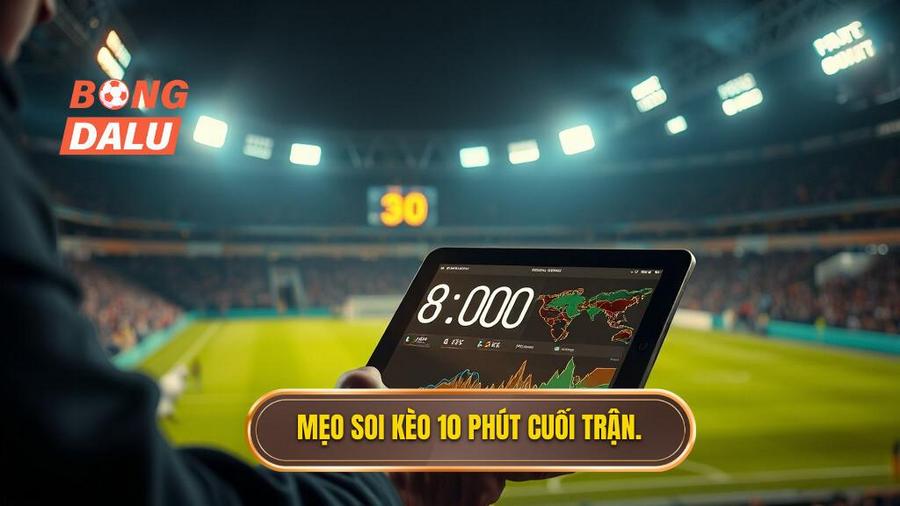 Chiến thuật soi Kèo cược đội thắng trong 10 phút cuối trận hiệu quả