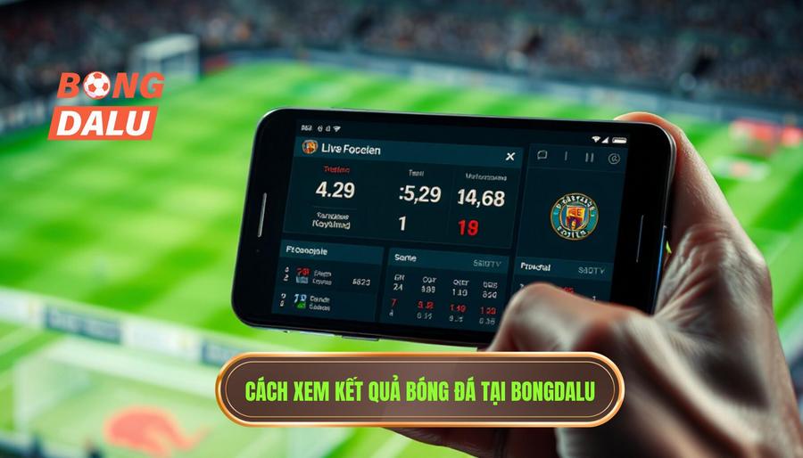 Cách xem kết quả bóng đá tại Bongdalu